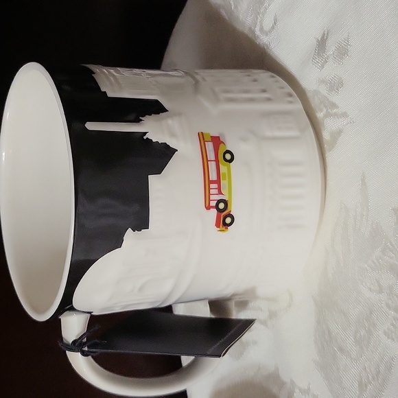 Manila Starbucks coffee Cup Mug 16oz Relief 3D Collector Series New - Picture 2 of 3